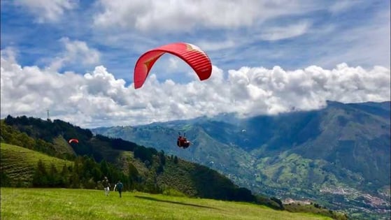 experiencia en parapente